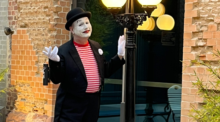 Pantomime Künstler